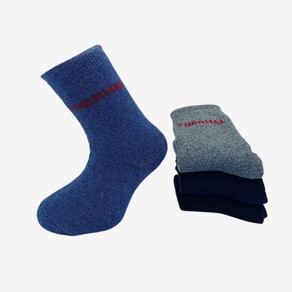 Shocks 4'lü Termal Renkli Erkek Çocuk Çorap