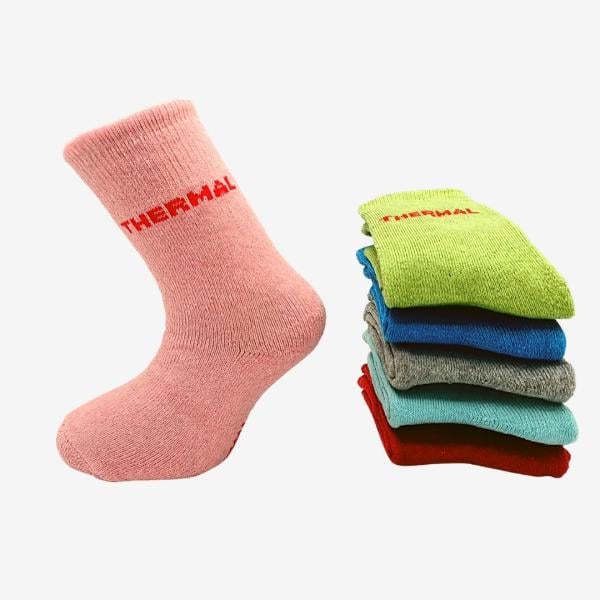 Shocks 6'lı Termal Renkli Kız Çocuk Çorap