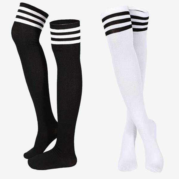 Shocks 2 Çift Çizgili Dizüstü Çorap