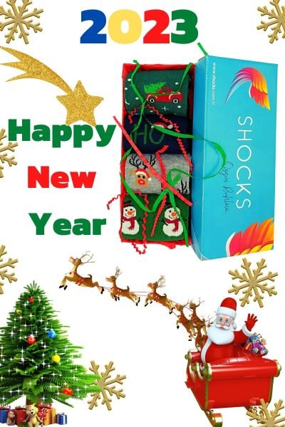 Shocks 4'lü Soket Hediye Yılbaşı Çorap Kutusu