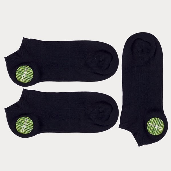 Shocks 3'lü Erkek Siyah Bambu Çorap