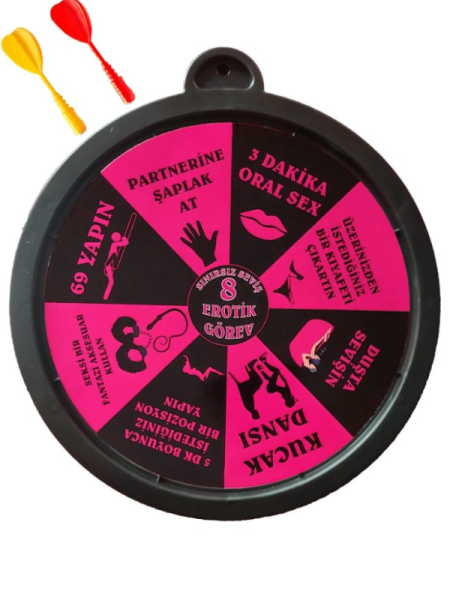 Görev Mıknatıslı Dart Oyunu