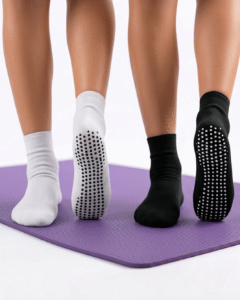 Yeni Sezon 2'li Kaydırmaz Pilates Çorap