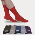 Bambu 6'lı Kadın Lastiksiz Soket Dikişsiz Premium Çorap / Iz Bırakmaz / Sıkmayan Çorap