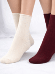Kadın Yünlü Kışlık Çorap Sıcak Tutan Rahat Günlük Çorap
