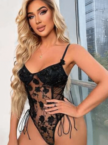 Kadın Çiçekli Fantezi Babydoll